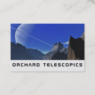 Greetings from another world business card