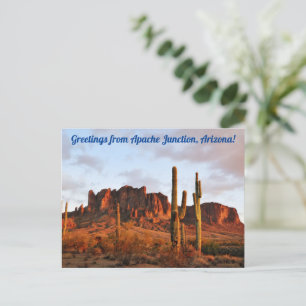 Greetings From Apache Junction, Arizona Postcard