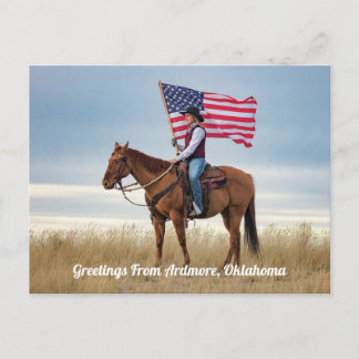 Greetings From Ardmore,Oklahoma Postcard