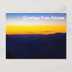 Greetings From Arizona Postcard