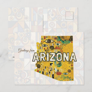 Greetings from Arizona Postcard