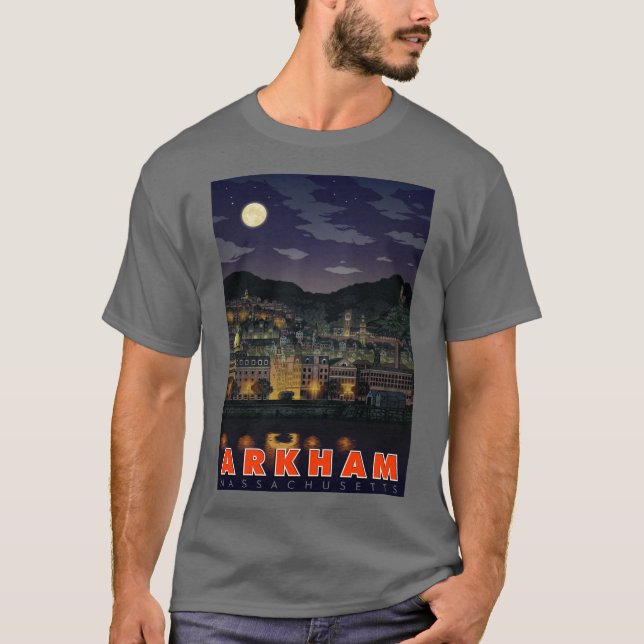 Greetings From Arkham T-Shirt (Front)