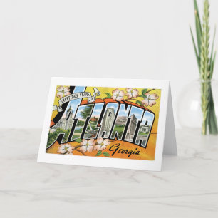 Greetings from Atlanta, GA! Card