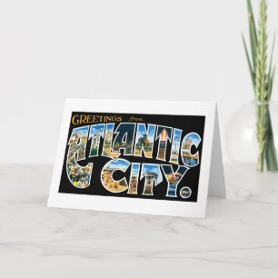 Greetings from Atlantic City! Card