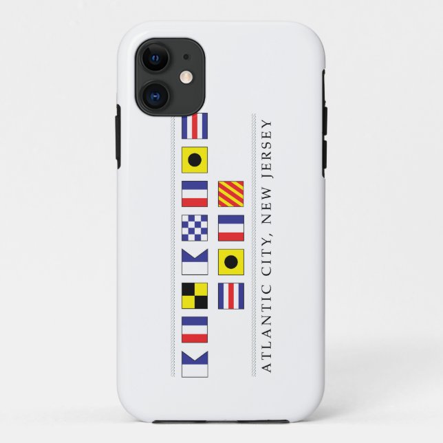 Greetings from Atlantic City Case-Mate iPhone Case (Back)
