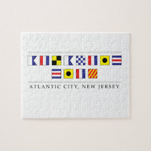 Greetings from Atlantic City Jigsaw Puzzle