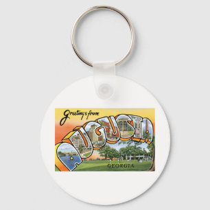 Greetings from Augusta, Georgia Key Ring