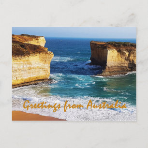 Greetings from Australia Postcard