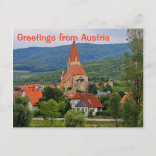 Greetings from Austria, Weissenkirchen Postcard