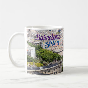 Greetings from Barcelona Spain Coffee Mug