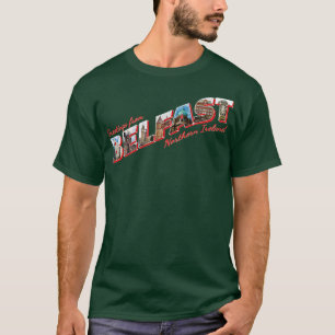 Greetings from Belfast in Northern Ireland Vintage T-Shirt