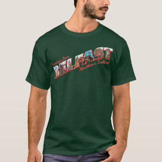 Greetings from Belfast in Northern Ireland Vintage T-Shirt