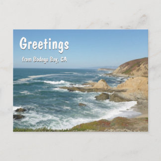 Greetings from Bodega Bay Postcard