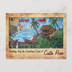 Greetings from Cahuita, Costa Rica Postcard