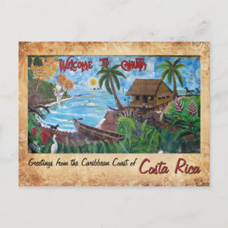 Greetings from Cahuita, Costa Rica Postcard