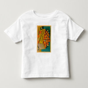 Greetings from California, Box of OrangesState Toddler T-Shirt