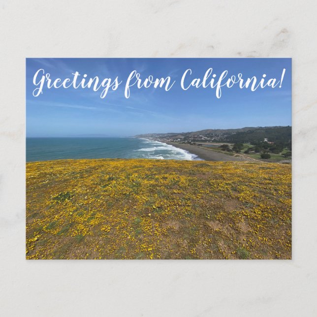 Greetings from California! Postcard (Front)