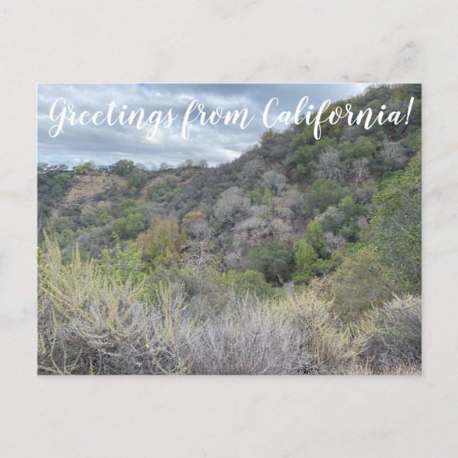 Greetings from California! Postcard (Front)