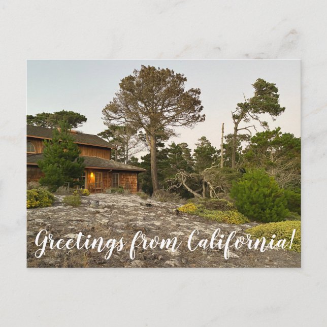 Greetings from California Postcard (Front)