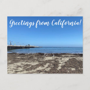 Greetings from California!  Postcard