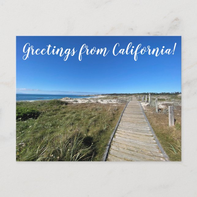 Greetings from California: Refuge by the Sea Postcard (Front)