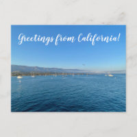 Greetings from California: Santa Barbara Postcard
