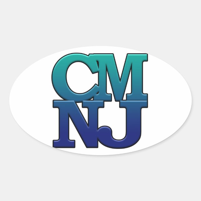 Greetings from Cape May, New Jersey Oval Sticker (Front)