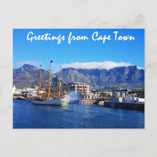 Greetings from Cape Town Postcard (Front)