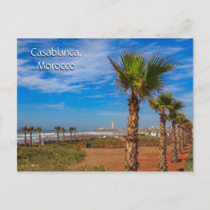 Greetings from Casablanca Morocco Postcard