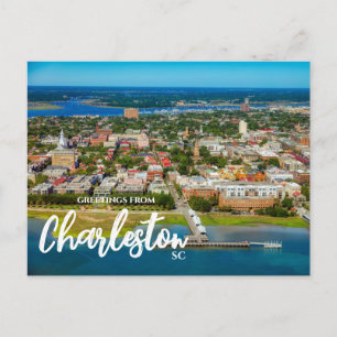 Greetings from Charleston, SC Travel Postcard