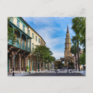 Greetings From Charleston, South Carolina Postcard