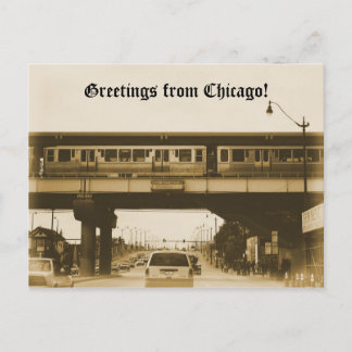 Greetings from Chicago! Postcard