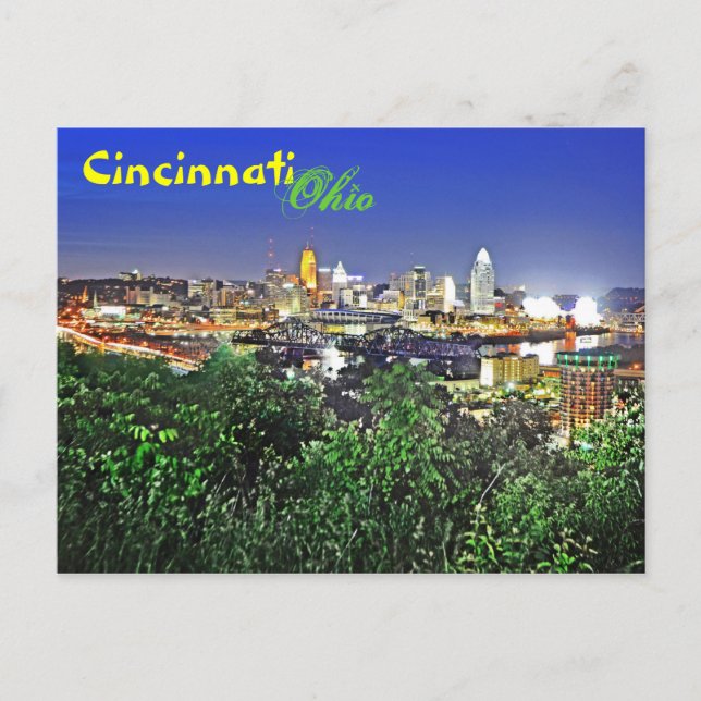 Greetings from Cincinnati, Ohio ! Postcard (Front)