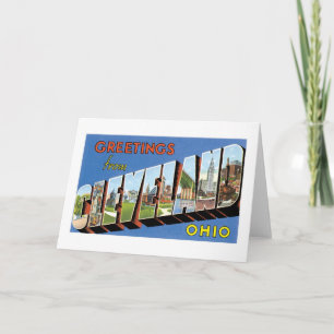 Greetings from Cleveland, Ohio! Card