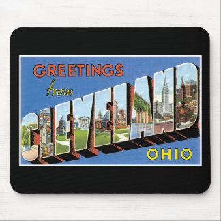 Greetings from Cleveland, Ohio! Mouse Mat