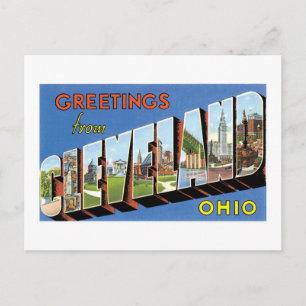 Greetings from Cleveland, Ohio Postcard