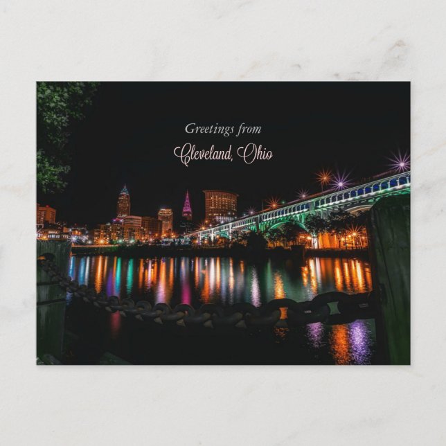 Greetings from Cleveland, Ohio Postcard (Front)