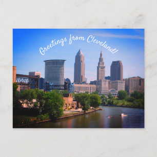 Greetings From Cleveland Postcard