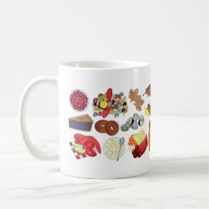 Greetings from Coastal New England Food Cuisine Coffee Mug