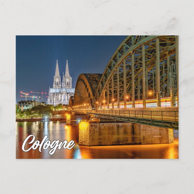 Greetings From Cologne, Germany Postcard (Front)