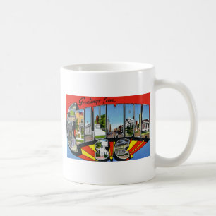Greetings from Columbia South Carolina Coffee Mug