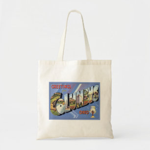 Greetings From Columbus Ohio Tote Bag