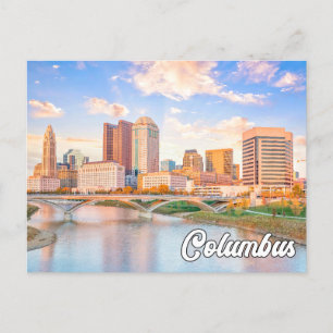 Greetings From Columbus, Ohio, USA Postcard