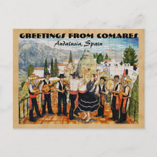 Greetings from Comares / Andalusia, Spain Postcard