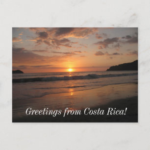 Greetings from Costa Rica! Postcard