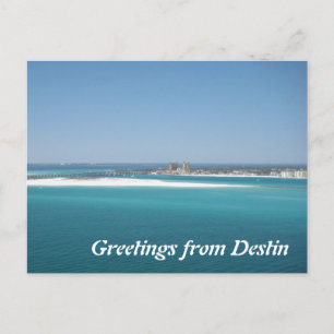 Greetings from Destin Postcard