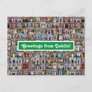 Greetings from Dublin Postcard