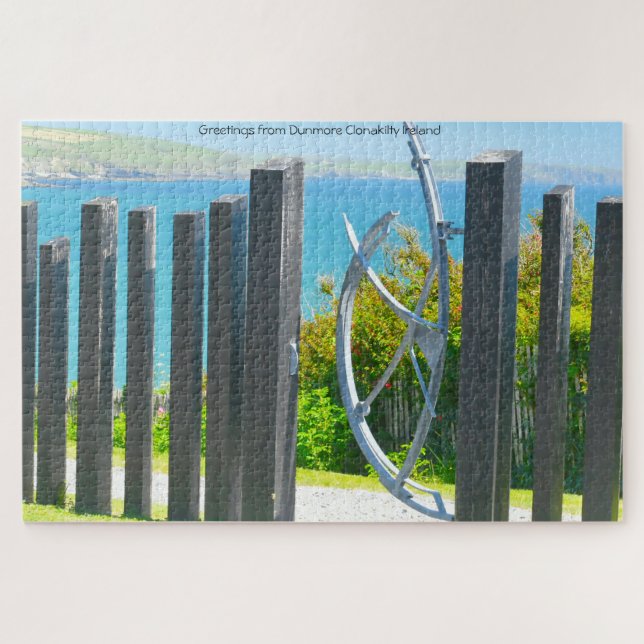 Greetings from Dunmore Clonakilty Ireland Jigsaw P Jigsaw Puzzle (Horizontal)