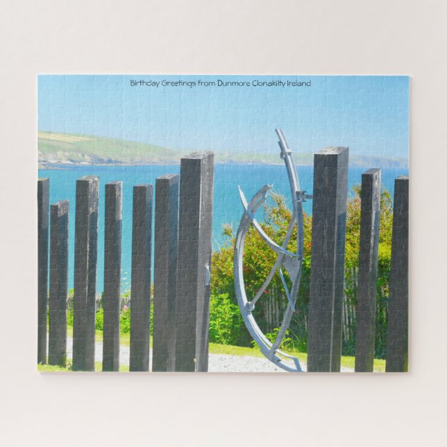 Greetings from Dunmore Clonakilty Ireland Jigsaw P Jigsaw Puzzle (Horizontal)
