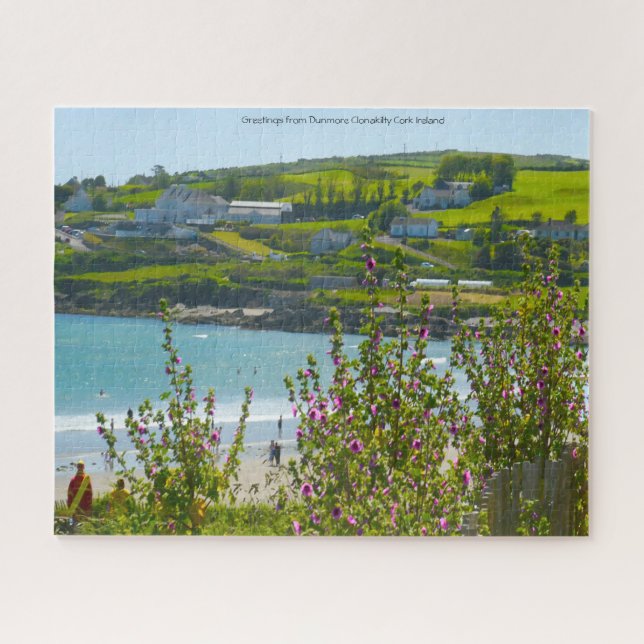 Greetings from Dunmore Clonakilty  Jigsaw Puzzle (Horizontal)